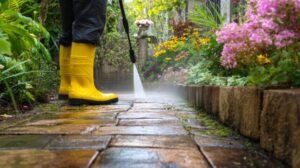 Blog | Lawn Poppers LLC Power Washing Tips for Cleaner Driveways and Patios Best Landscaping Company In Richmond, VA | Lawn Poppers LLC